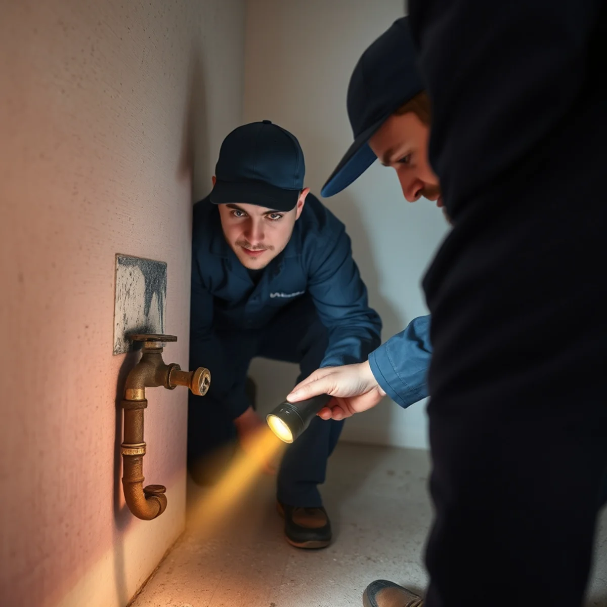 Locating the main water shut-off valve in a Herkimer, NY basement