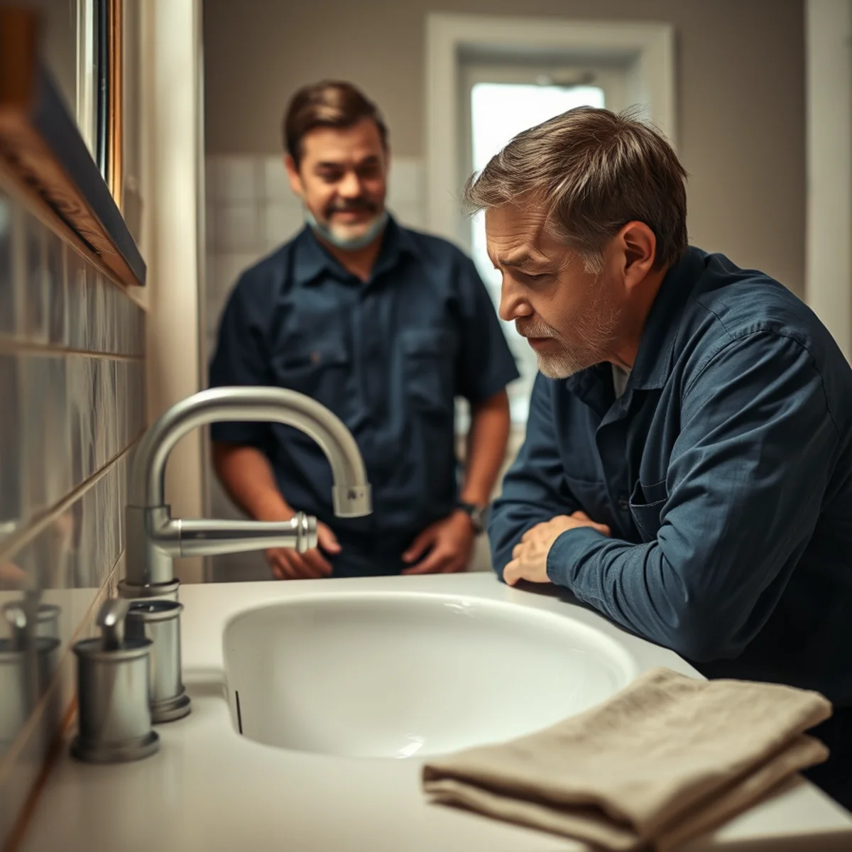 A plumber facing the same recurring drain clog in a Herkimer, NY home